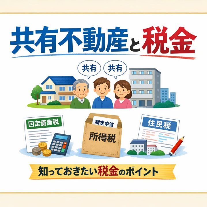 共有物分割にかかる税金とは？代償分割で発生する譲渡所得税・贈与税の落とし穴