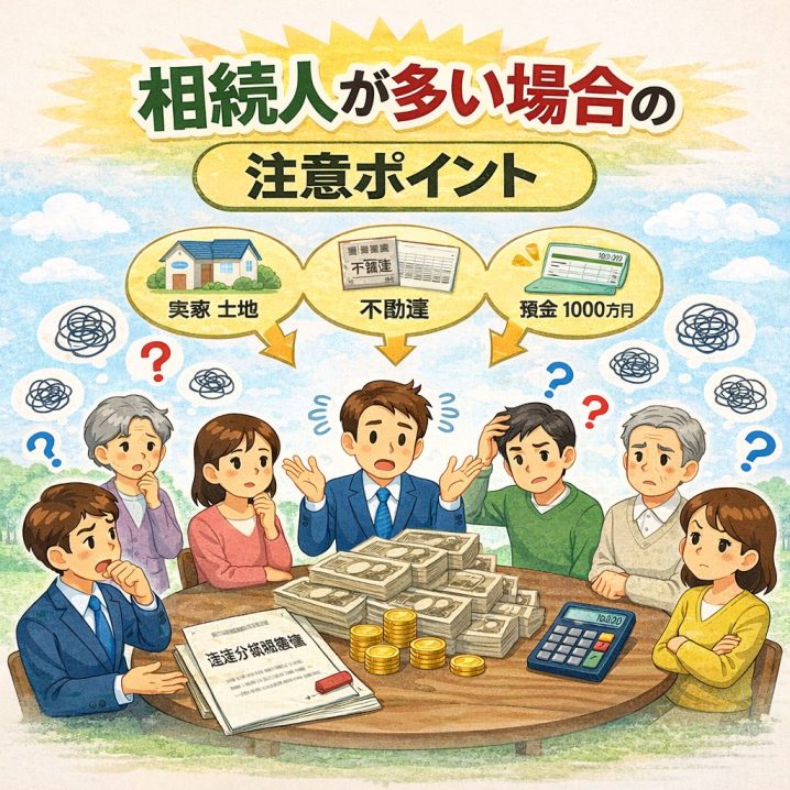 数次相続で共有者が数十人に!? ネズミ算式に増えた共有不動産の分割と相続手続