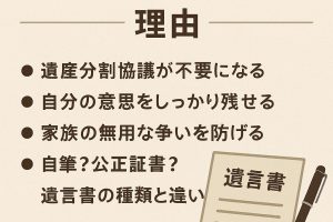 遺言書を作成すべき理由──遺言がないと起こることと、2026年民法改正で変わること
